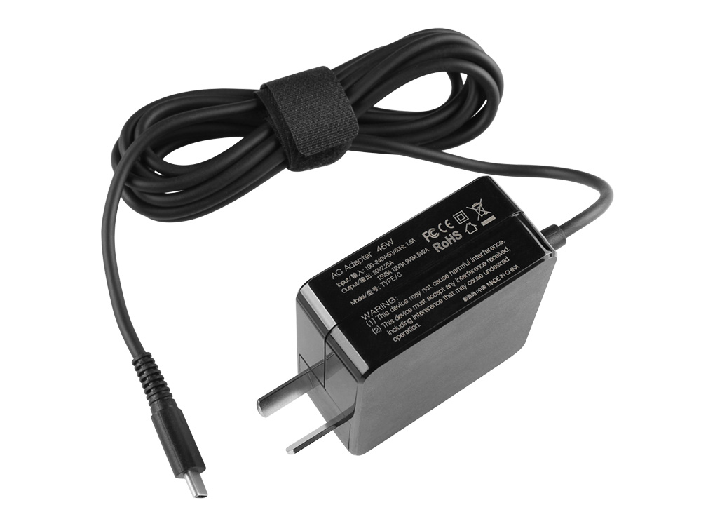 45W USB-C HP 935444-005 Power Adapter Charger