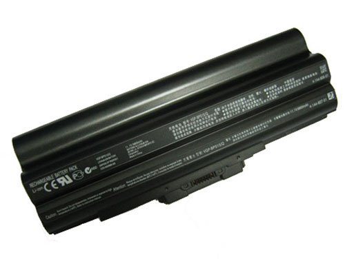 12 Cell Sony VAIO VGN-AW Black Battery