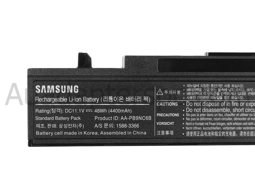 6 Cell Black Samsung 310E5C-U01 Battery