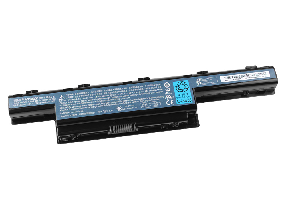 6 Cell Acer Packard Bell 31CR19/65-2 Battery