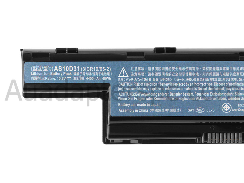 6 Cell Acer Packard Bell AS10D51 Battery