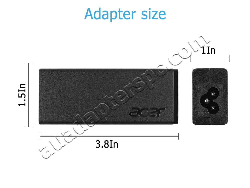 Original 19V 2.37A 45W Delta Acer ADP-45FE F ADP-45HE D Charger Adapter + Free Cord