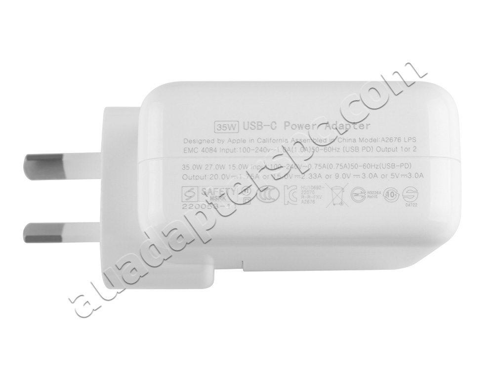 35W USB-C Apple iPad (9th generation) Adapter Charger