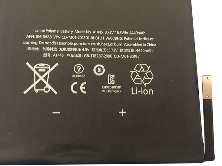 4440mAh 16.5Wh Apple A1445 Battery