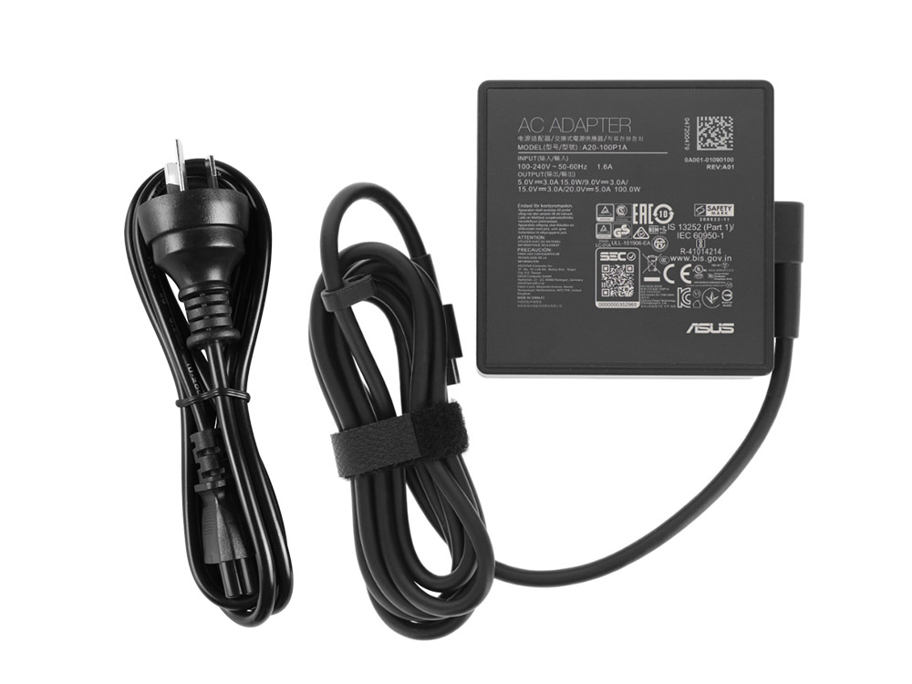 100W USB-C Asus ROG Flow X13 GV301RA-LJ056W Adapter Charger + Cord
