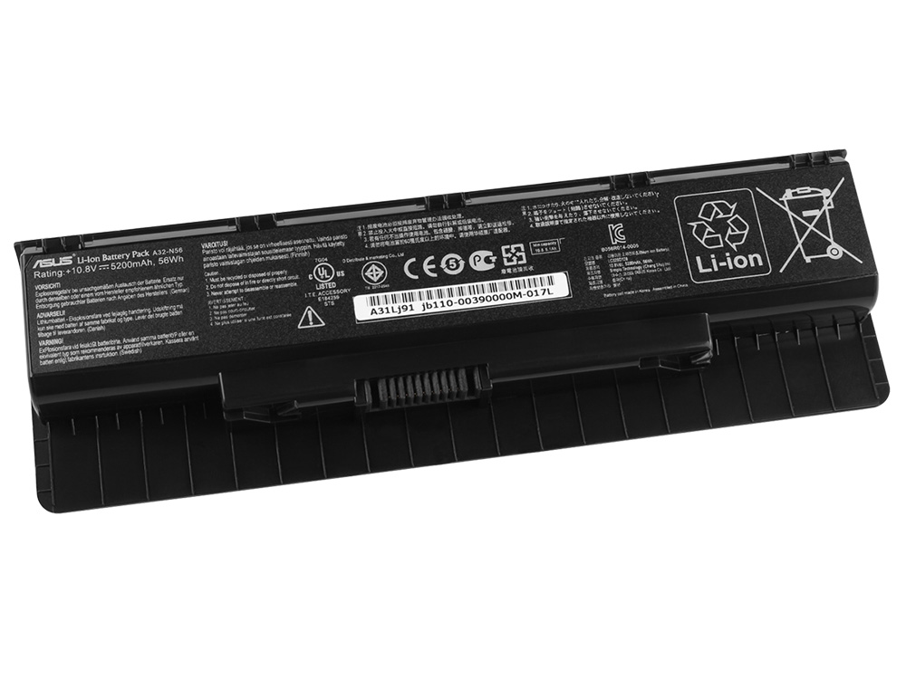 56Whr Asus ROG G56JK G56JK-DH71 G56JK-EB72 G56JK-DM156D Battery