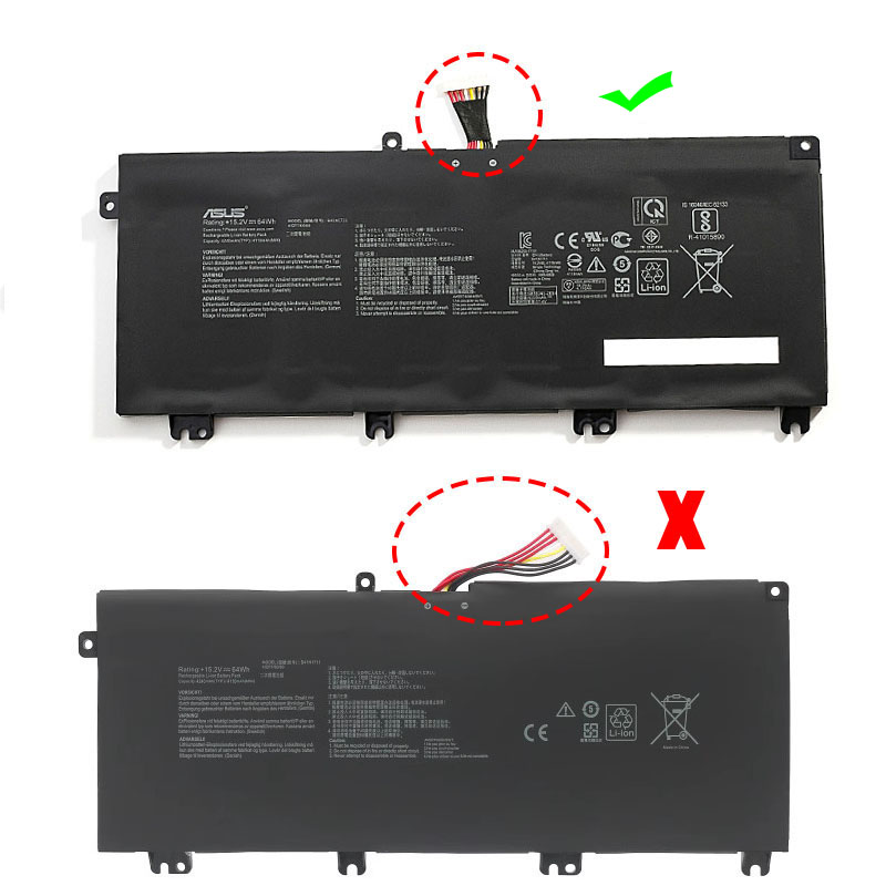 4110mAh/4240mAh 64Wh Asus GL503VD GL503VM GL703VD GL703VM Battery