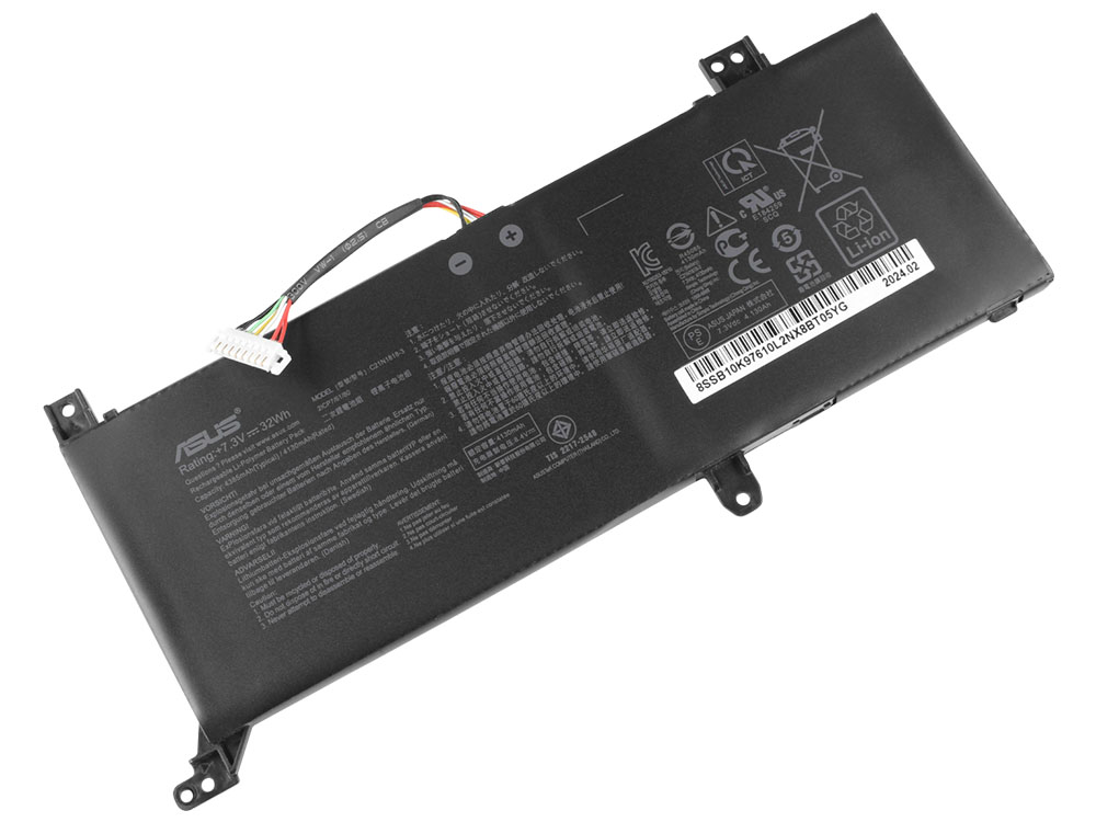 4805mAh 37Wh 2-Cell Asus C21N1818 Battery