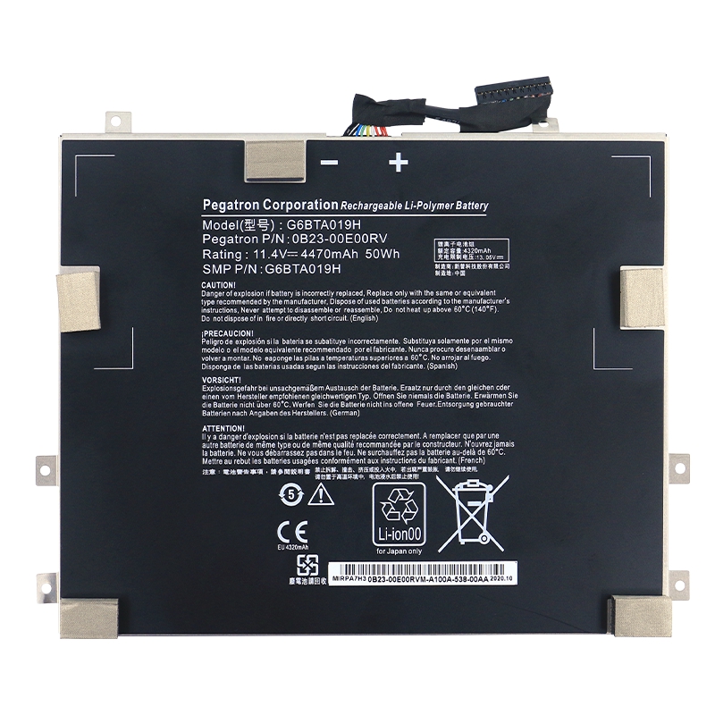 Original 4470mAh 50Wh 4-Cell Cintiq 0B23-00E00RV Battery