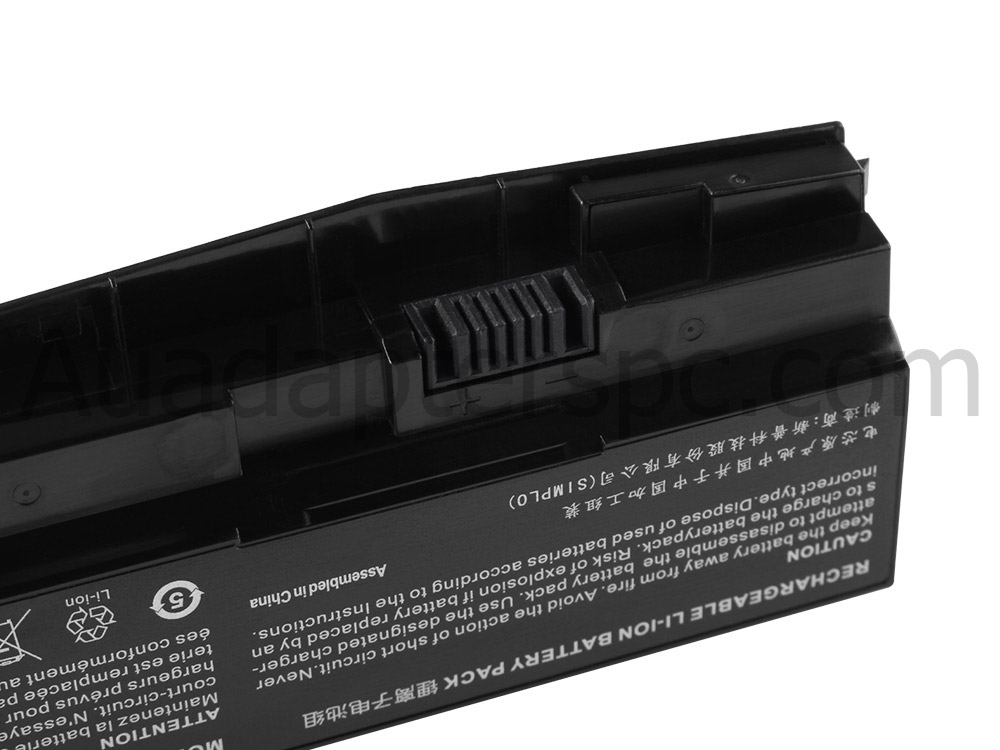 Original 5300mAh 62Wh 6-Cell Clevo N850BAT-6 G739 Battery