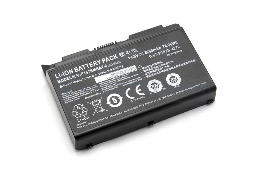 Original 76.96Wh Clevo 6-87-P157S-427 Battery