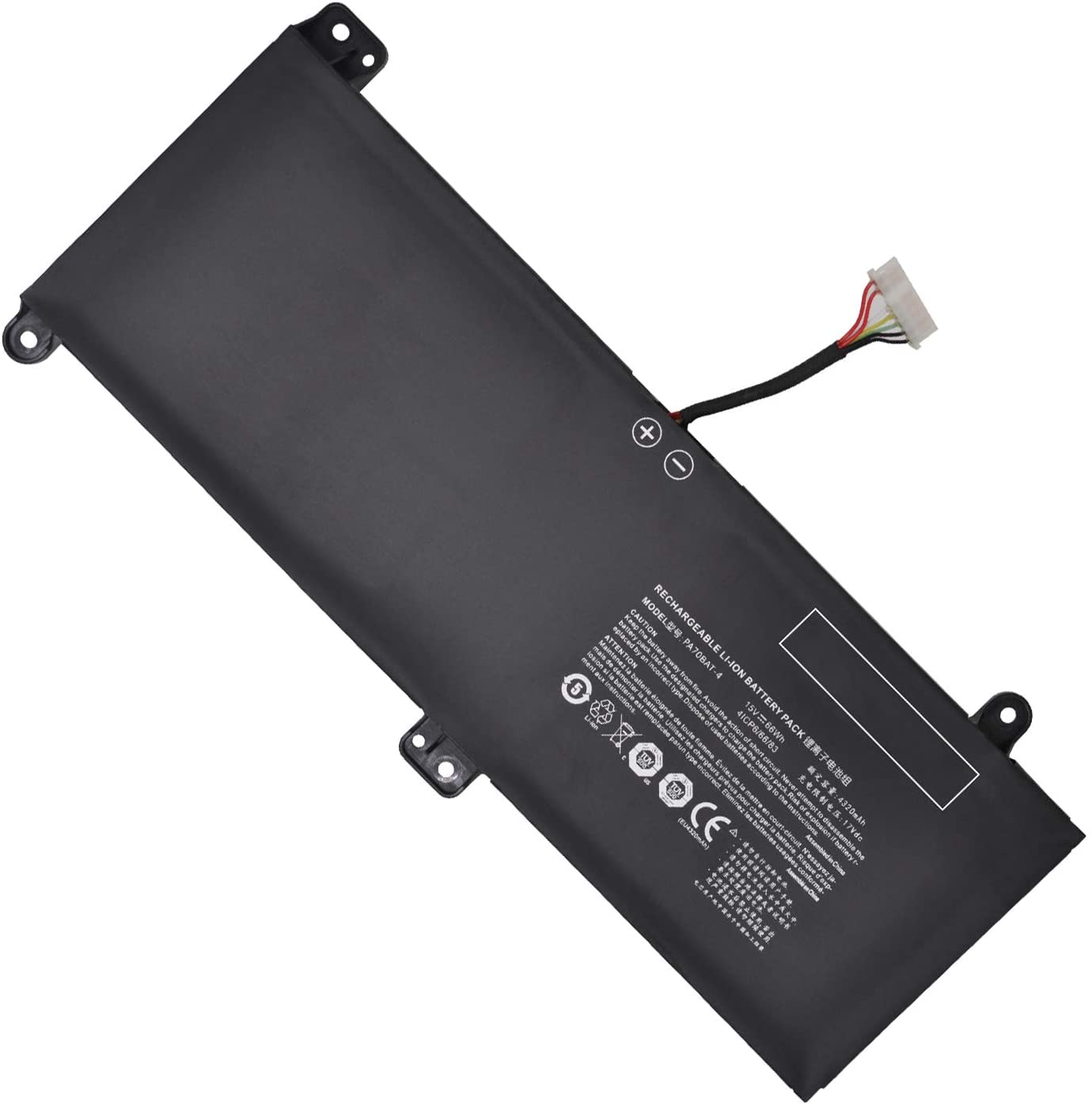 Medion Erazer X7855 Battery 4320mAh 66Wh