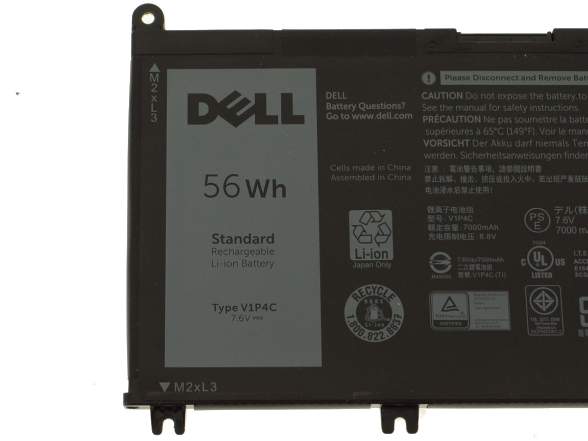 3500mAh 56WH 4 Cell Dell Inspiron Chromebook 7486 P94G P94G001 Battery