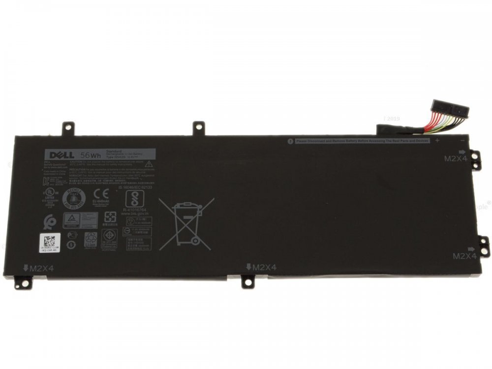 Original 56Wh 3-Cell Dell XPS 15 7590 P56F Battery