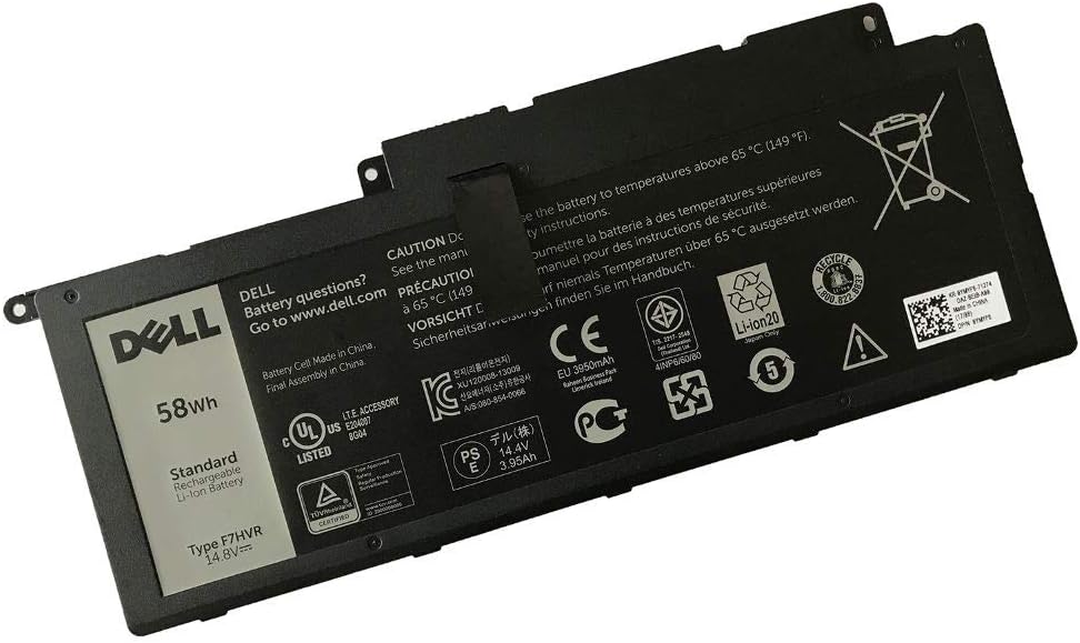 58Wh DELL T2T3J 451-BBEO Inspiron 15 7537 P36F 17 7737 P24F Battery