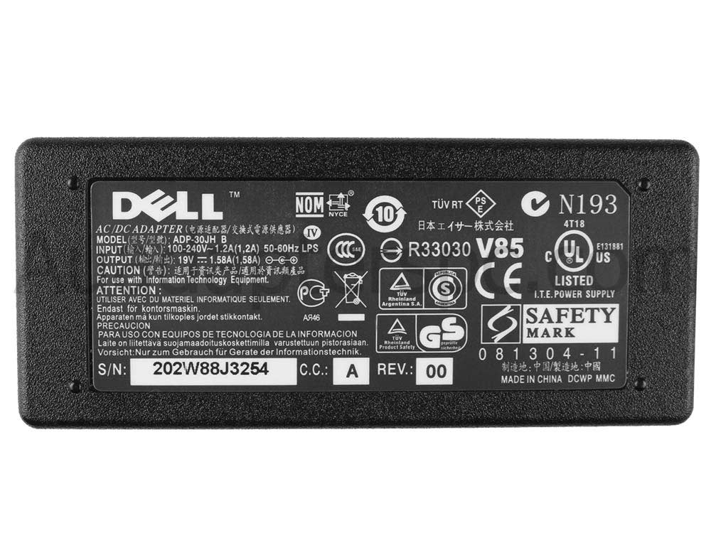 30W Dell Inspiron Mini iM1018 Adapter Charger + Free Cord