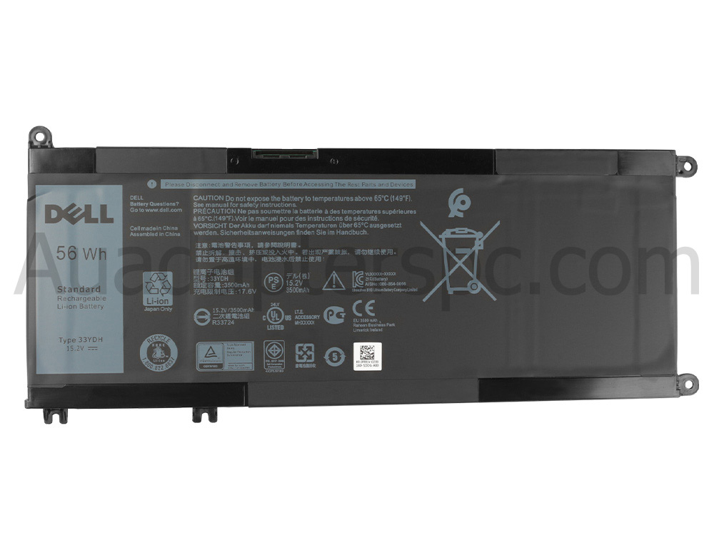 Original 56Wh 4-Cell Battery Dell Inspiron 15 7573 P70F001