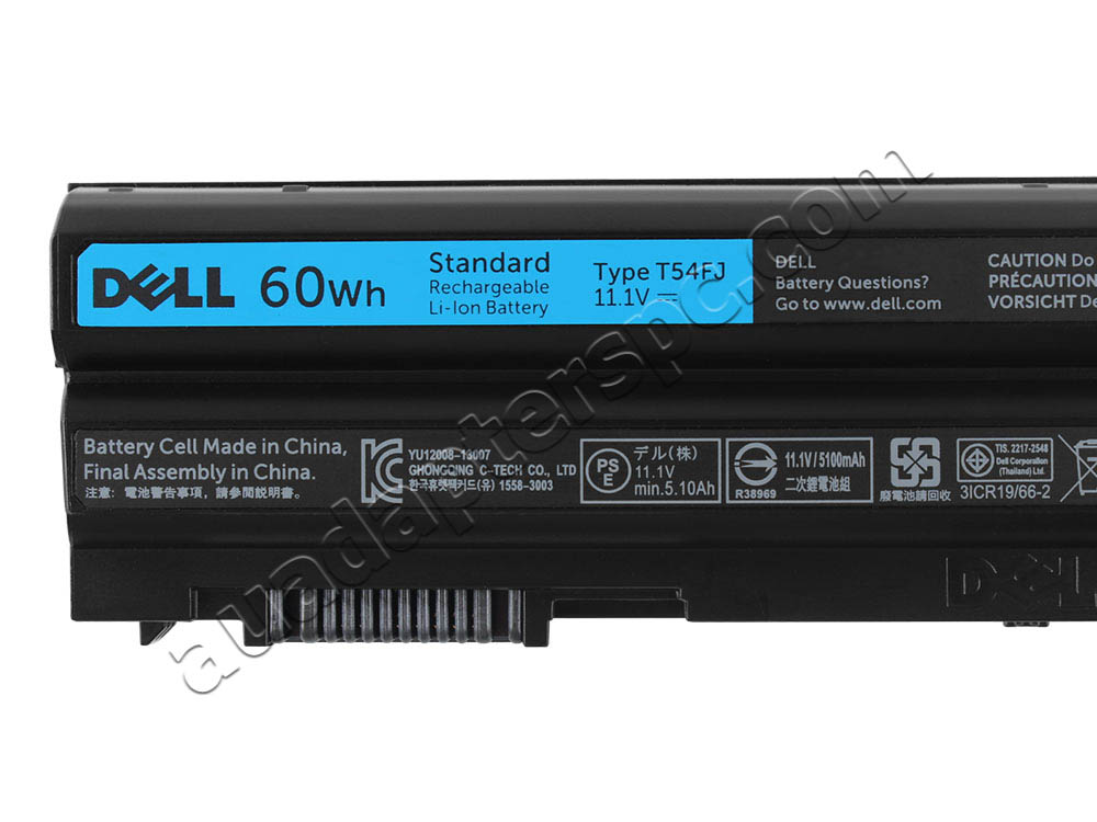 6 Cell Dell 04NW9 2P2MJ Battery