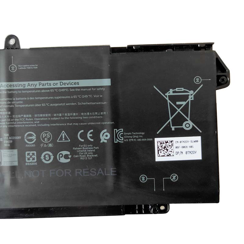 Original 4145mAh 63Wh 4-Cell Dell 7FMXV Battery