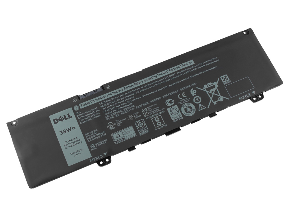 Original 3166mAh 38Wh 3-Cell Dell Inspiron 13 7386 P91G001 Battery