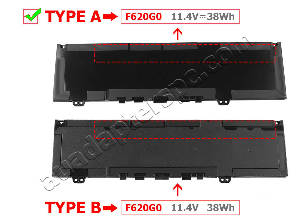 Original 3166mAh 38Wh 3-Cell Dell Inspiron 13 7386 P91G001 Battery