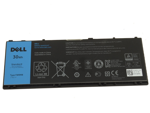 Original 4000mAh 30Wh 2-cell Dell 1VH6G Battery