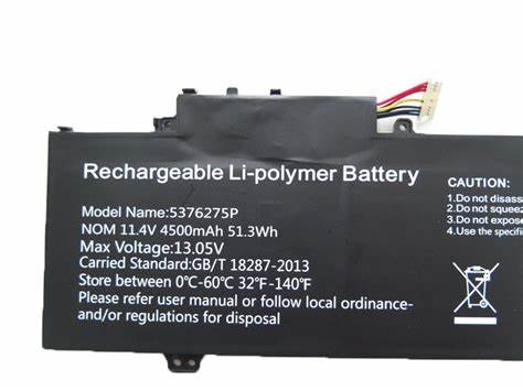 Original 4500mAh 51.3Wh 3-Cell Gateway 5375275P 5376275P Battery