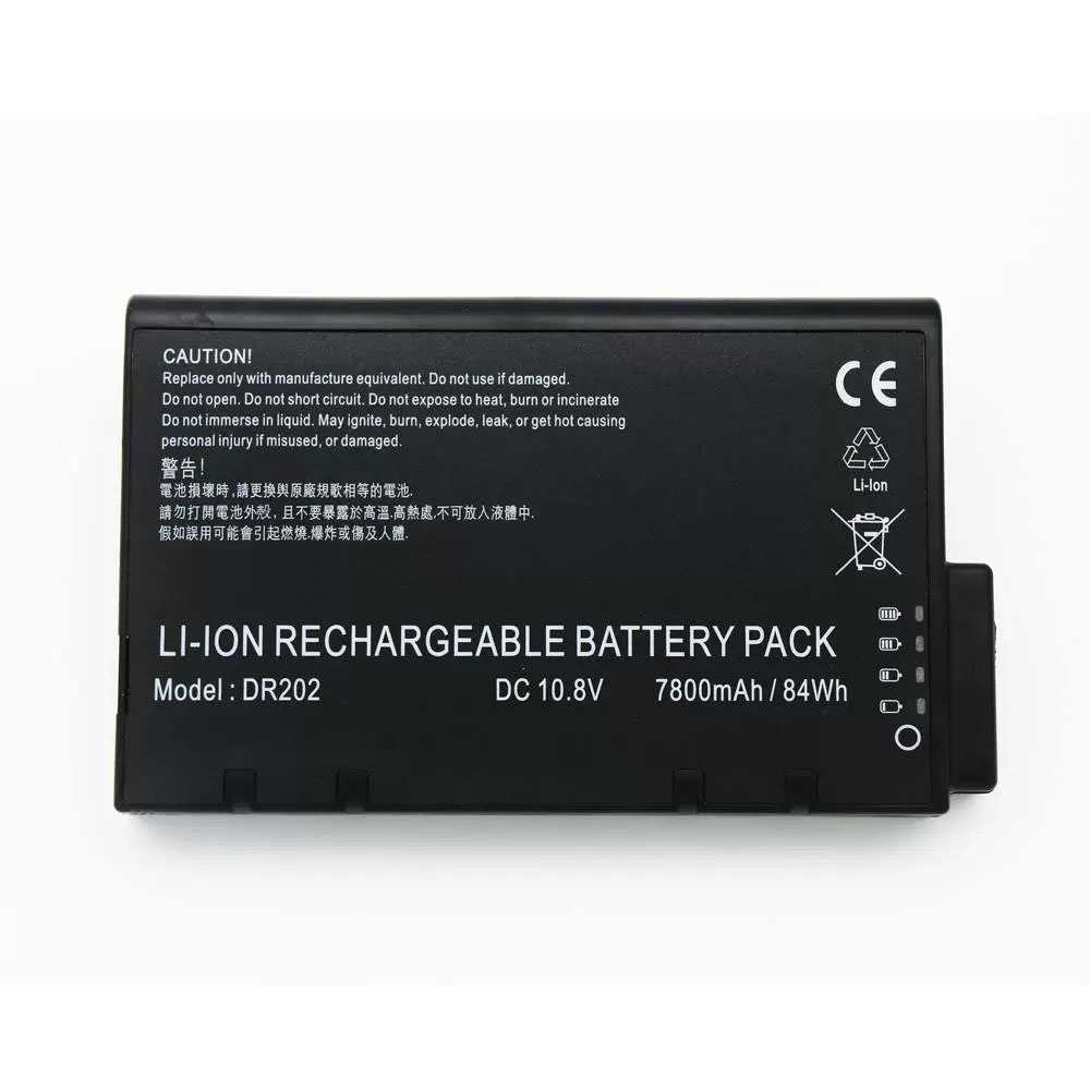 Original 7800mAh 87Wh 4-Cell Getac 338911120044 Battery