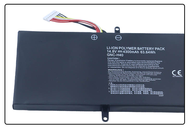 Original 4300mAh 63.64Wh 4-Cell Gigabyte P34 Battery