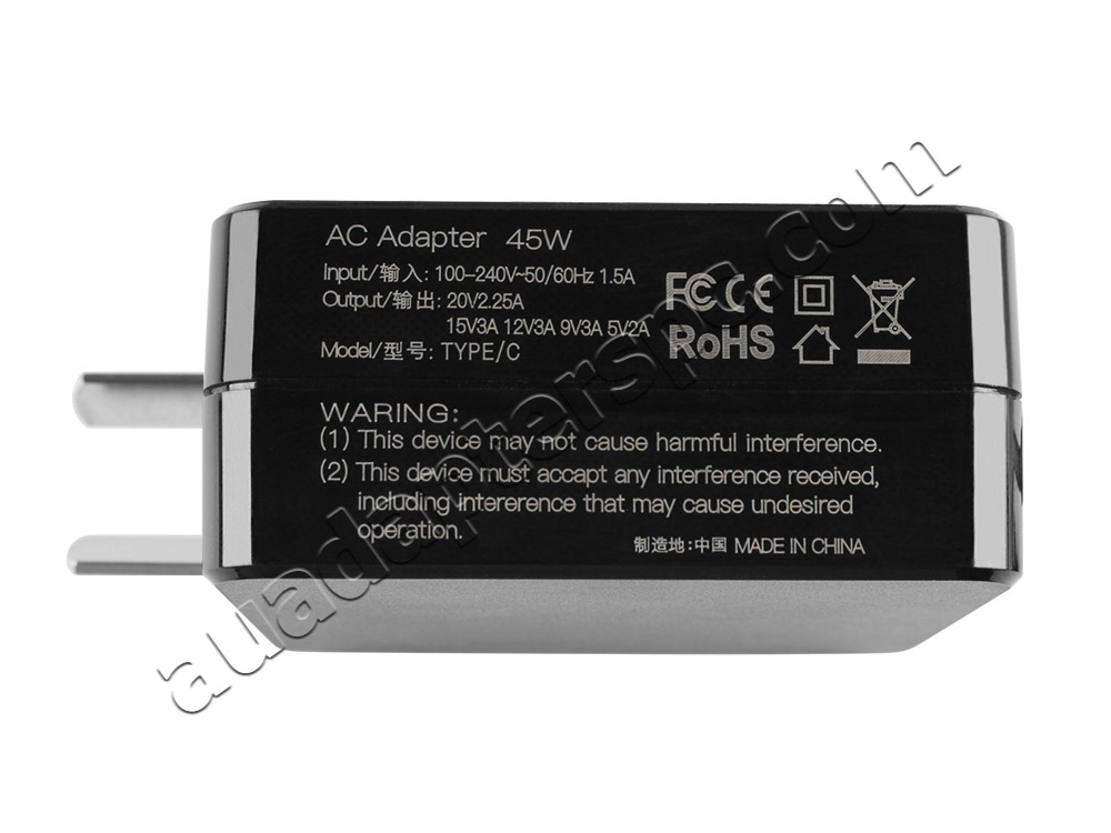 45W USB-C HP PA-1450-33HQ Power Adapter Charger