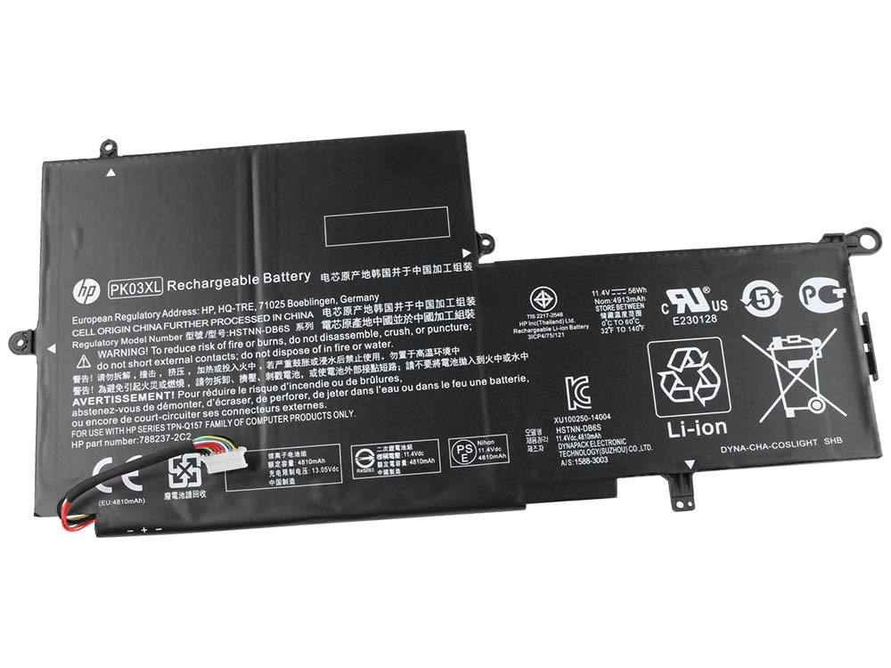 Original 4810mAh 56Wh 3-Cell HP HSTNN-DB6S Battery