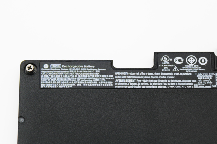 Original 4245mAh 51Wh 3 Cell HP EliteBook 840 G4 1LG20UP Battery