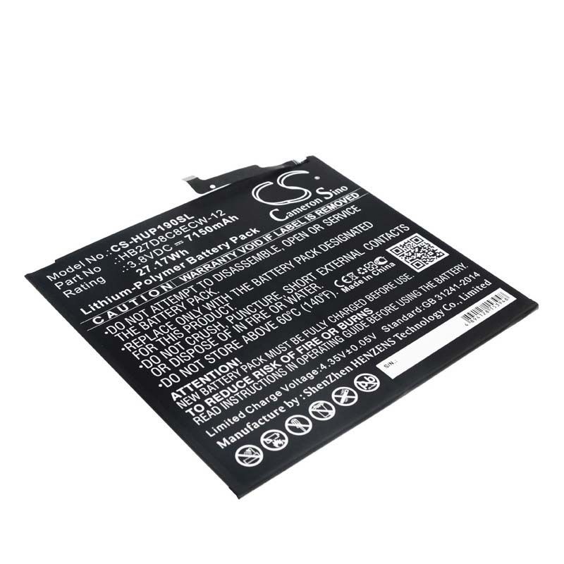 Original 7150mAh 27.17Wh Battery Huawei HB27D8C8ECW-12