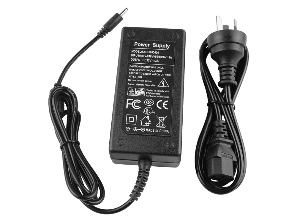 36W Medion Akoya E3215 (MD 61032) Adapter Charger + Cord - Click Image to Close