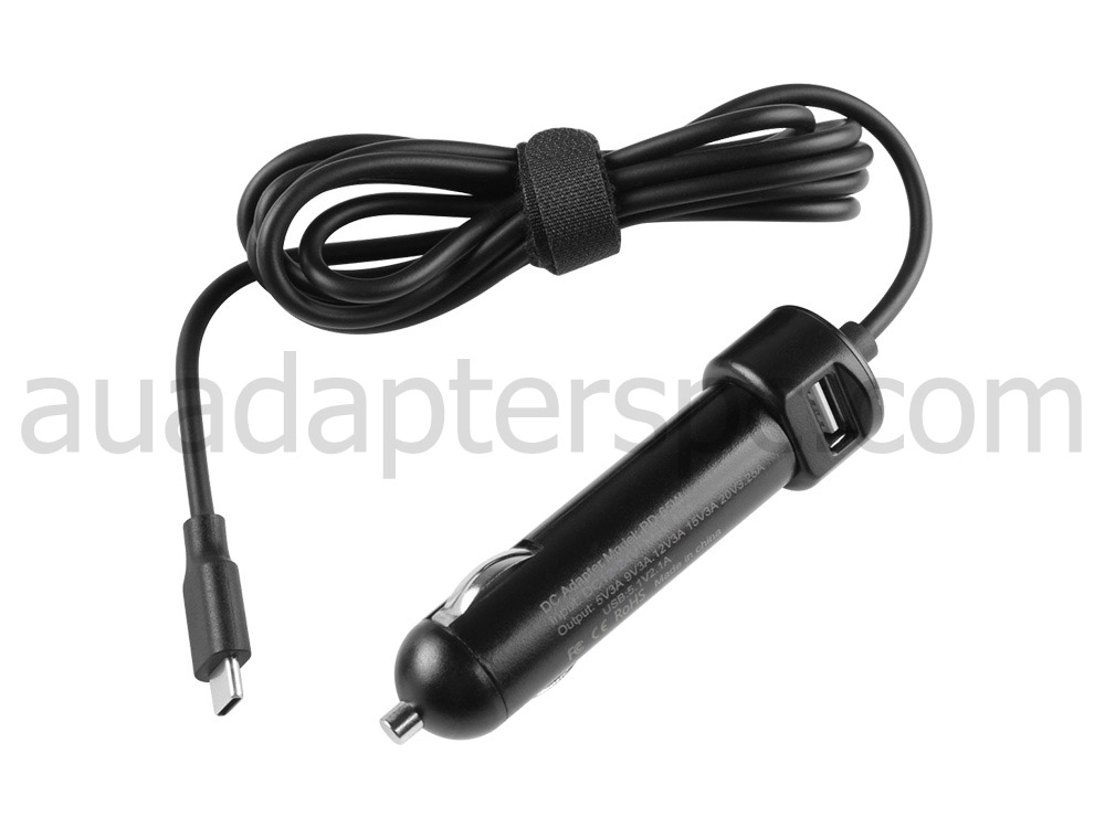 65W Type-C/USB-C Acer Aspire 5 A517-58GM Car Charger