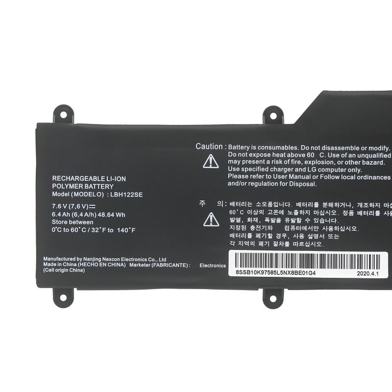 Original 6400mAh 48.64Wh LG U460-R.AFLGA2 Battery