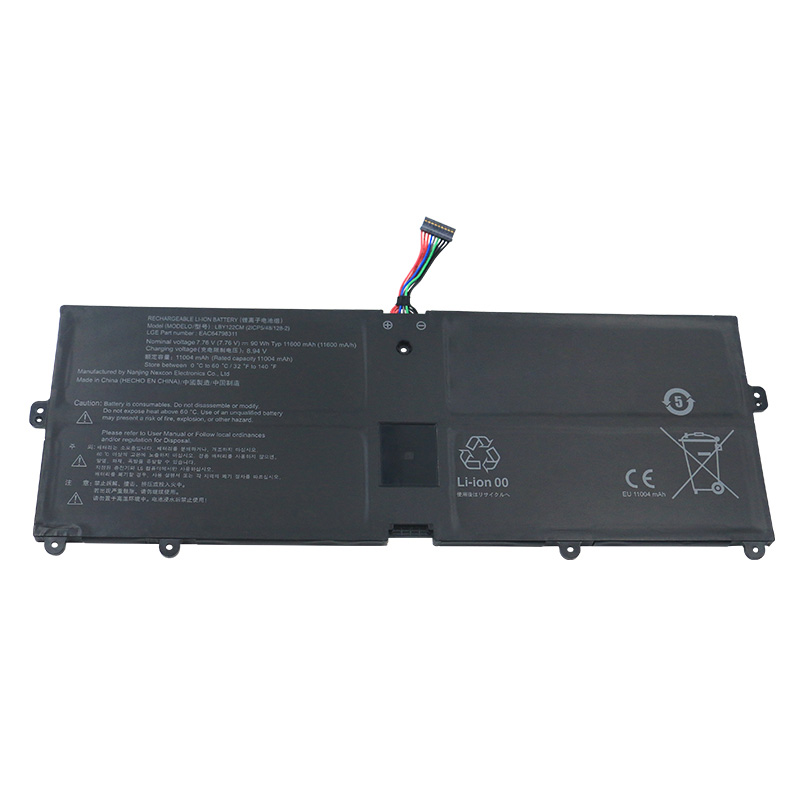 Original 11600mAh 90Wh 10-Cell LG LBY122CM Battery