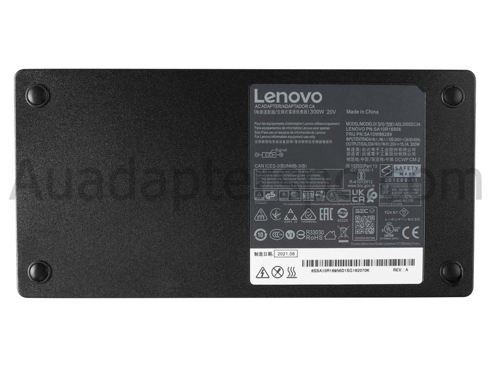 Original 300W Lenovo Legion Y920-17IKB 80YX Power Adapter