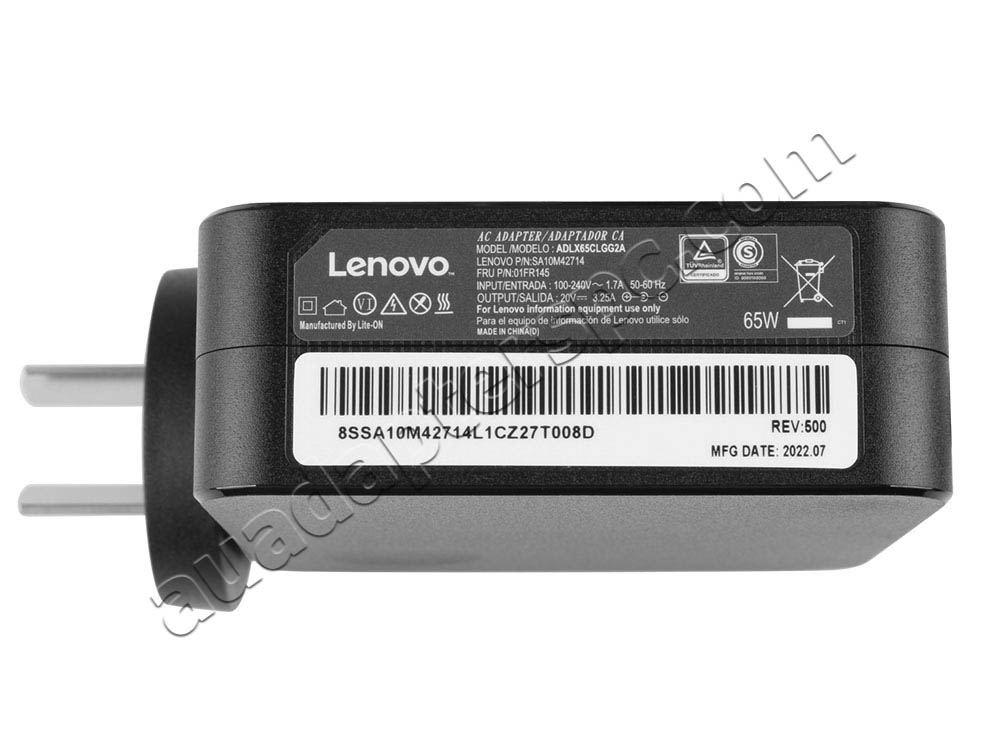 Original 65W Lenovo IdeaPad Flex 5 14IIL05 81WS Power Adapter