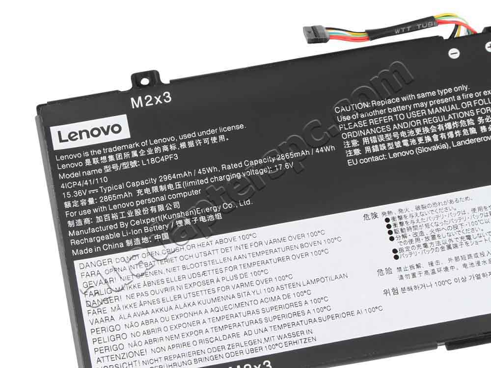 Original 2964mAh 45Wh Lenovo ideapad C340-14IML 81TK002RAU Battery