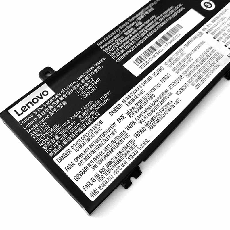 3735mAh 42Wh 3-Cell Lenovo L18C3P51 L18L3P51 Battery