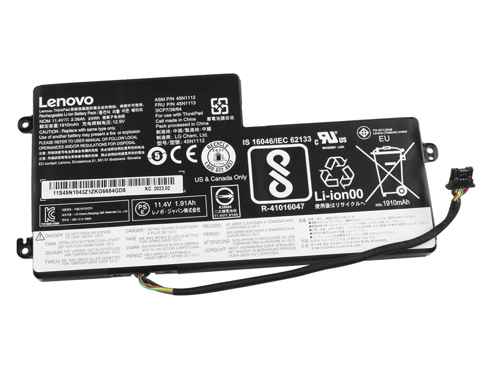 24Wh Original 6-cell Lenovo thinkpad T450 20BU 20BV Battery