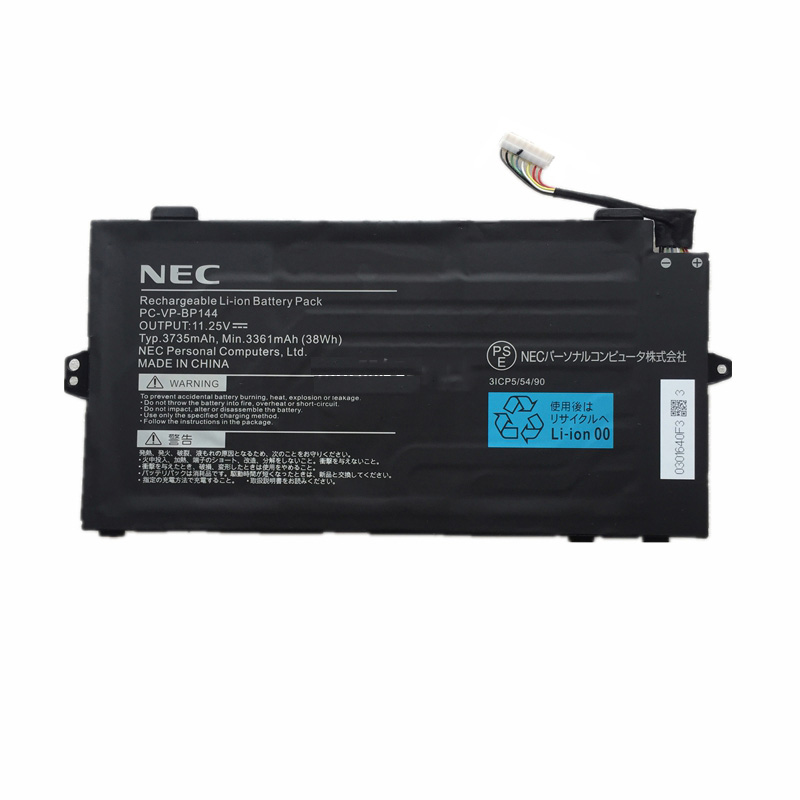 Original 3361mAh 38Wh 2-Cell NEC 3ICP5/54/90 Battery