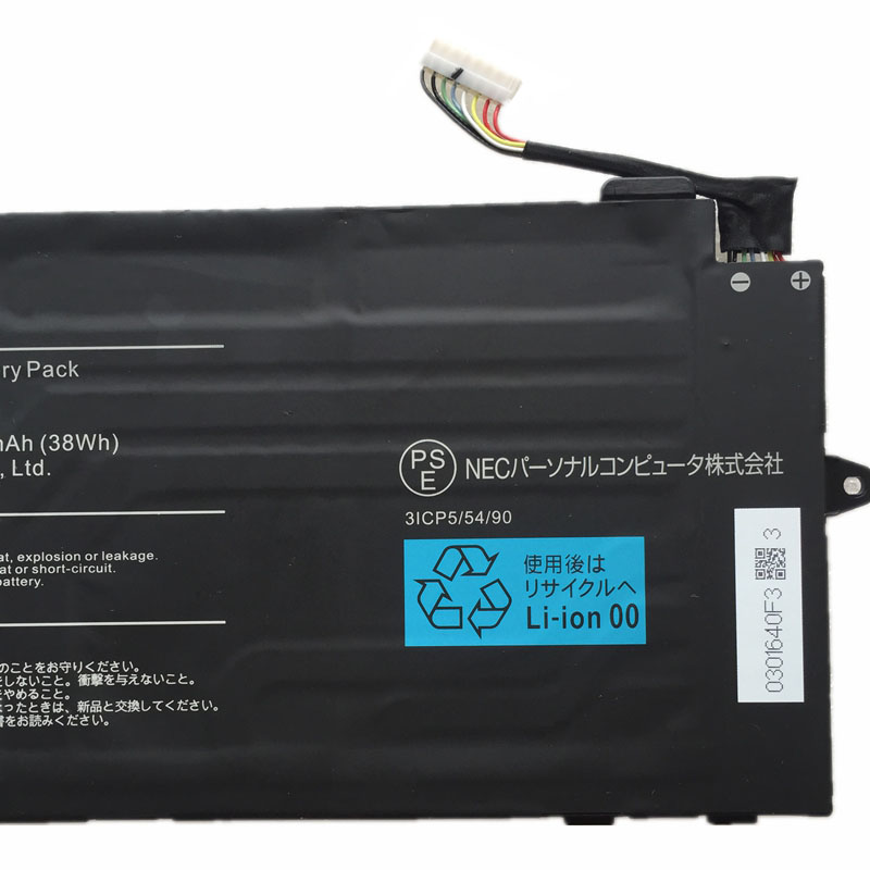 Original 3361mAh 38Wh 2-Cell NEC 3ICP5/54/90 Battery