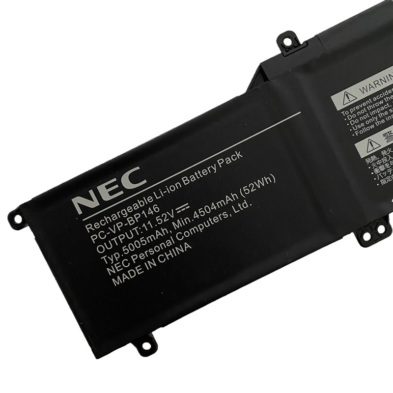 Original 5005mAh 52Wh 3-Cell NEC 3ICP6/54/90 Battery