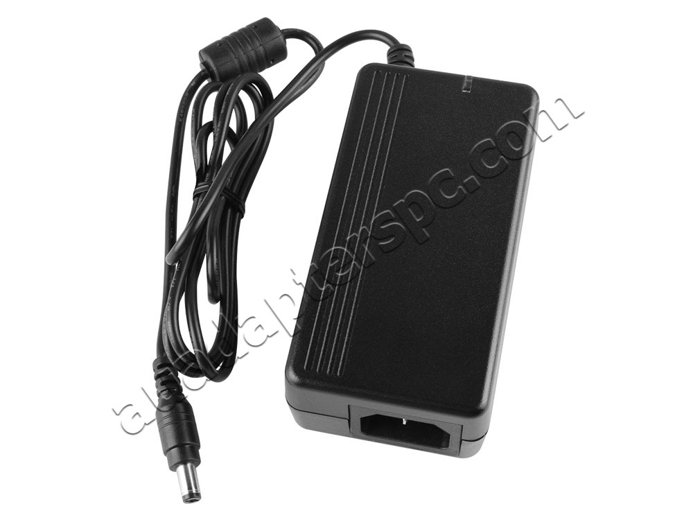 65W Hikvision DS-7604NI-E1/4P 4CH PoE NVR Adapter Charger + Cord