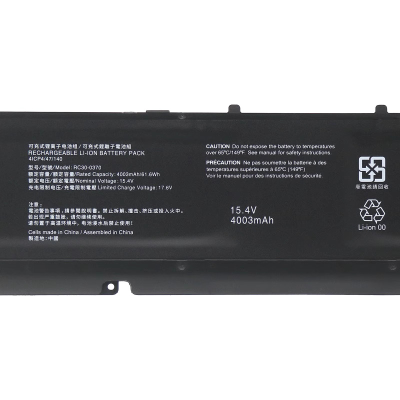 Original 4003mAh 61.6Wh 2-Cell Razer RC30-0370 RZ09-0368 Battery