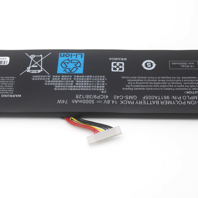 Original 5000mAh 74Wh 8-Cell Razer Blade Pro 17 2013 Battery