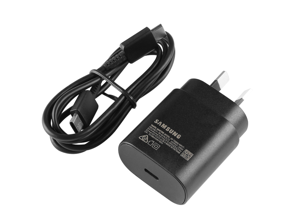 25W USB-C Samsung Galaxy A10e SM-S102DL Power Adapter Charger