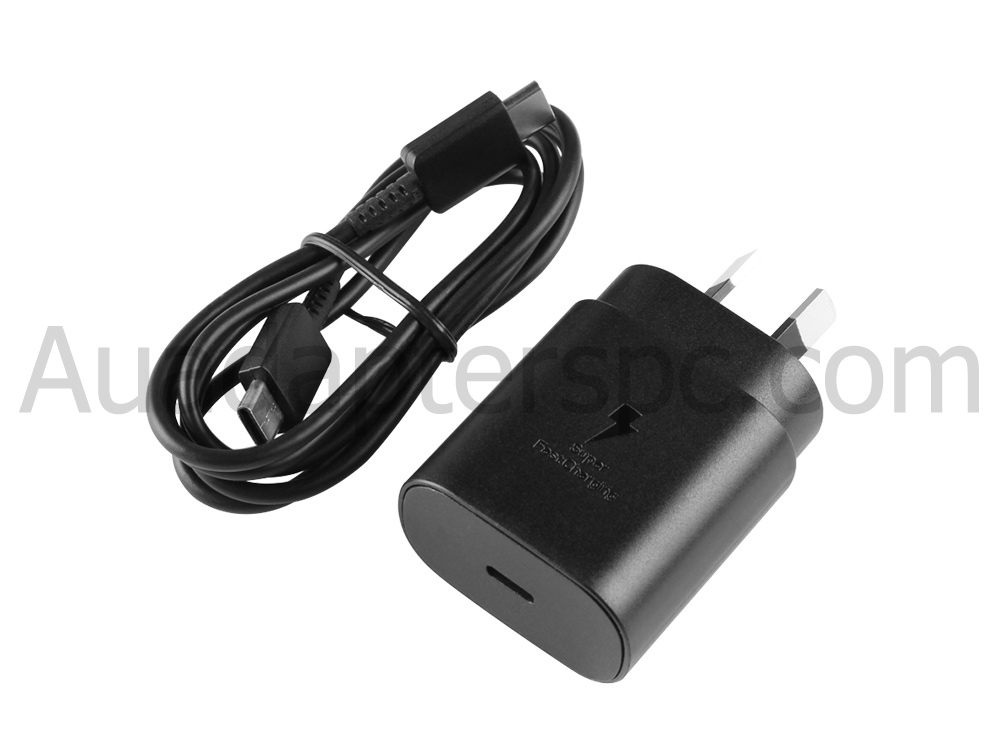 25W USB-C Samsung Galaxy A20s Power Adapter Charger